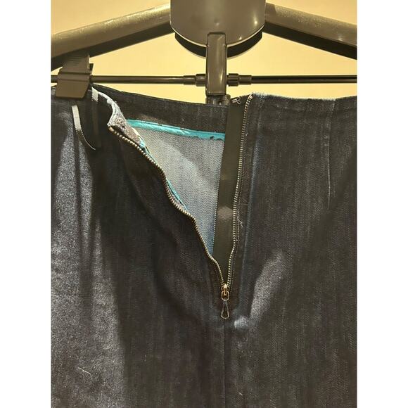 Leifsdottir Women's Blue Denim Skirt Size 6 - Picture 4 of 4